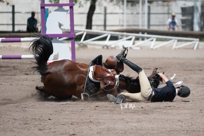 caída | Tercer concurso de Salto 2019 Hípico La Cabaña