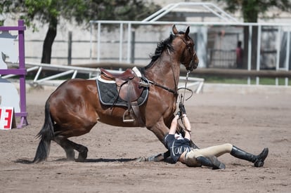 caída | Tercer concurso de Salto 2019 Hípico La Cabaña