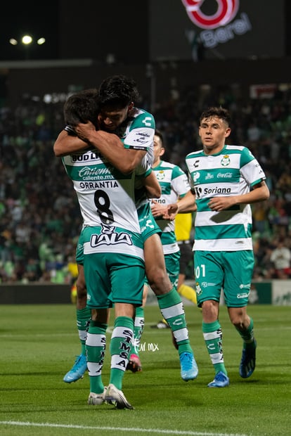 Festejo de gol, Eduardo Aguirre | Santos UNAM