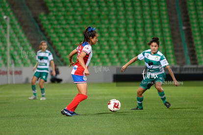 Esmeralda Zamarron, Damaris Godínez | Santos vs Chivas J6 C2020 Liga MX femenil