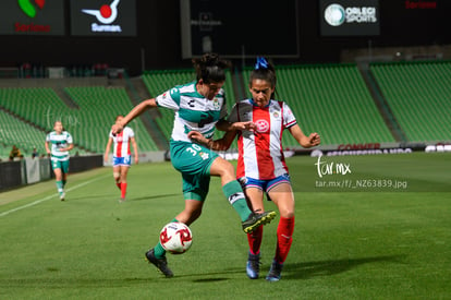 Esmeralda Zamarron, Damaris Godínez | Santos vs Chivas J6 C2020 Liga MX femenil