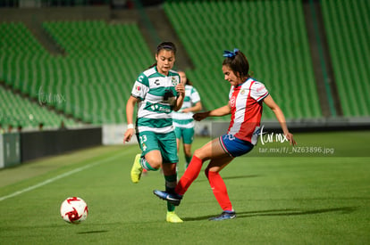 Alexxandra Ramírez, Damaris Godínez | Santos vs Chivas J6 C2020 Liga MX femenil