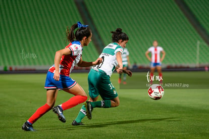 Esmeralda Zamarron, Damaris Godínez | Santos vs Chivas J6 C2020 Liga MX femenil