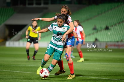 Alexxandra Ramírez, Priscila Padilla | Santos vs Chivas J6 C2020 Liga MX femenil