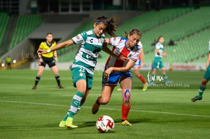 Alexxandra Ramírez, Priscila Padilla | Santos vs Chivas J6 C2020 Liga MX femenil