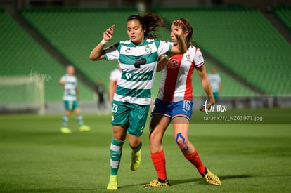 Alexxandra Ramírez, Priscila Padilla | Santos vs Chivas J6 C2020 Liga MX femenil