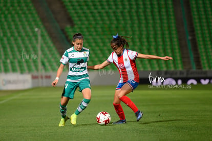 Alexxandra Ramírez, Damaris Godínez | Santos vs Chivas J6 C2020 Liga MX femenil