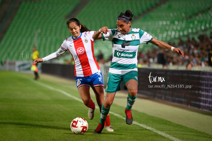 Estela Gómez, Miriam García | Santos vs Chivas J6 C2020 Liga MX femenil