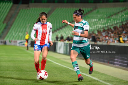 Estela Gómez, Miriam García | Santos vs Chivas J6 C2020 Liga MX femenil