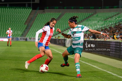 Estela Gómez, Miriam García | Santos vs Chivas J6 C2020 Liga MX femenil