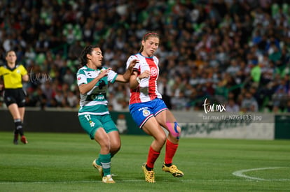 Marianne Martínez, Priscila Padilla | Santos vs Chivas J6 C2020 Liga MX femenil