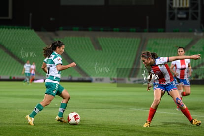 Marianne Martínez, Priscila Padilla | Santos vs Chivas J6 C2020 Liga MX femenil