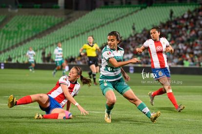 Marianne Martínez, Priscila Padilla | Santos vs Chivas J6 C2020 Liga MX femenil