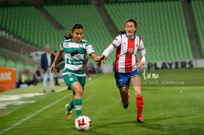 Marianne Martínez, Tania Morales | Santos vs Chivas J6 C2020 Liga MX femenil