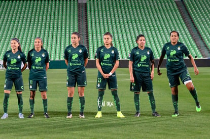 Esmeralda Zamarron, Arlett Tovar, Katia Estrada, Alexxandra | Santos vs Leon J8 C2020 Liga MX femenil