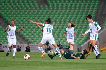 Paulina Pérez, Claudia Cid | Santos vs Leon J8 C2020 Liga MX femenil