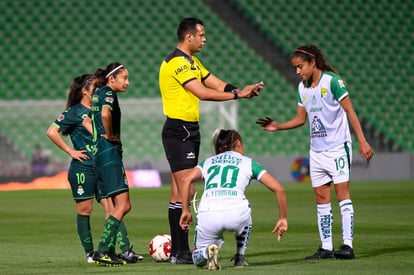 Nancy Quiñones, Diana García | Santos vs Leon J8 C2020 Liga MX femenil