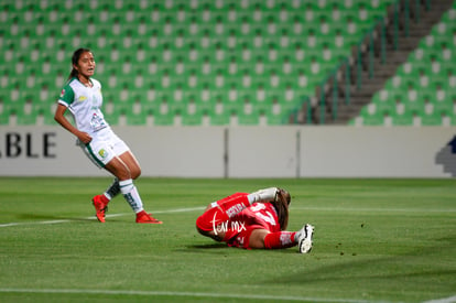 Maricruz Gonzalez, Isela Ojeda | Santos vs Leon J8 C2020 Liga MX femenil