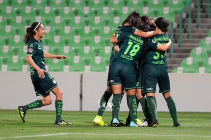 Aidé Pérez, Nancy Quiñones, Isela Ojeda | Santos vs Leon J8 C2020 Liga MX femenil