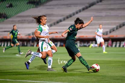 Esmeralda Zamarron | Santos vs Leon J8 C2020 Liga MX femenil