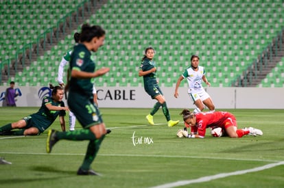 Esmeralda Zamarron | Santos vs Leon J8 C2020 Liga MX femenil