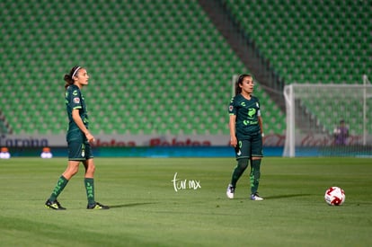 Cinthya Peraza, Nancy Quiñones | Santos vs Leon J8 C2020 Liga MX femenil