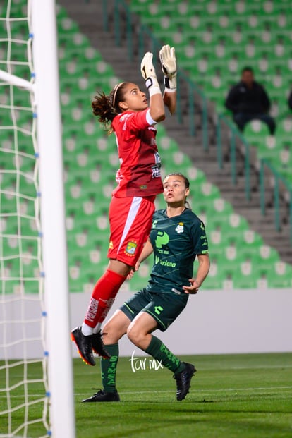 Maricruz Gonzalez, Isela Ojeda | Santos vs Leon J8 C2020 Liga MX femenil