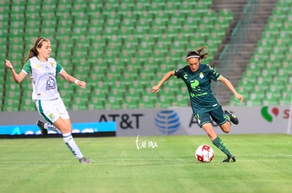 Nancy Quiñones, Daniela Calderón | Santos vs Leon J8 C2020 Liga MX femenil