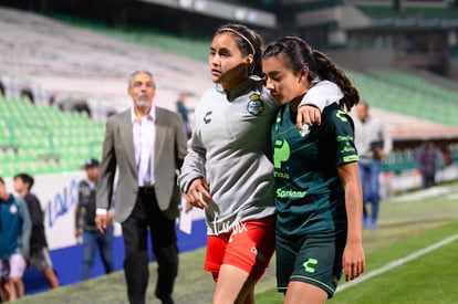 Paola Calderón, Marianne Martínez | Santos vs Leon J8 C2020 Liga MX femenil