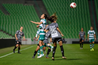 Brenda Pedroza, Nancy Quiñones | Santos vs Necaxa jornada 2 clausura 2019 Liga MX femenil