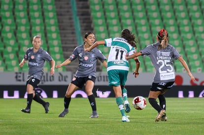 Nancy Quiñones | Santos vs Necaxa jornada 2 clausura 2019 Liga MX femenil