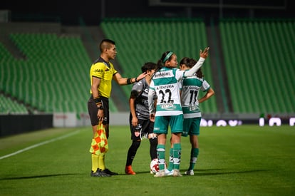 Olga Trasviña | Santos vs Necaxa jornada 2 clausura 2019 Liga MX femenil