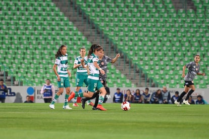 Daniela Delgado | Santos vs Necaxa jornada 2 clausura 2019 Liga MX femenil