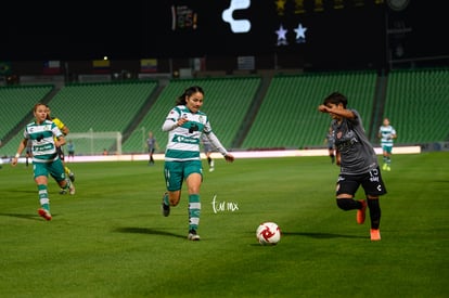 Dulce Alvarado, Katia Estrada | Santos vs Necaxa jornada 2 clausura 2019 Liga MX femenil