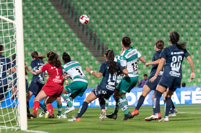 Miriam Aguirre, Estela Gómez | Santos vs Pumas J4 C2020 Liga MX