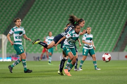 Diana Gómez, Olga Trasviña | Santos vs Pumas J4 C2020 Liga MX