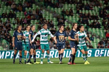 Alexxandra Ramírez, Estela Gómez | Santos vs Pumas J4 C2020 Liga MX