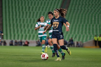 Anisa Guajardo, Esmeralda Zamarron | Santos vs Pumas J4 C2020 Liga MX