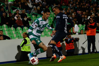 Gerardo Arteaga, Pablo Barrera | Santos vs Pumas J4 C2020 Liga MX