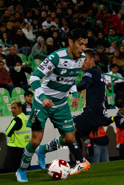 Gerardo Arteaga, Pablo Barrera | Santos vs Pumas J4 C2020 Liga MX