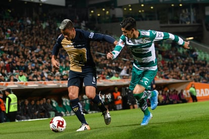 Gerardo Arteaga, Pablo Barrera | Santos vs Pumas J4 C2020 Liga MX