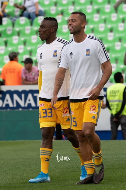 Julián Quiñones, Rafael De Souza | Santos vs Tigres J6 C2020 Liga MX