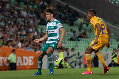 Luis Quiñones, Josecarlos Van Rankin | Santos vs Tigres J6 C2020 Liga MX