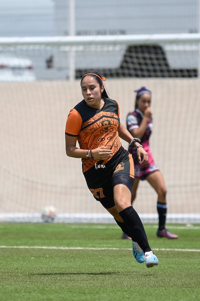 Festejo de gol, Fernanda Rodríguez | Aztecas FC vs CECAF FC final