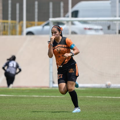 Festejo de gol, Fernanda Rodríguez | Aztecas FC vs CECAF FC final