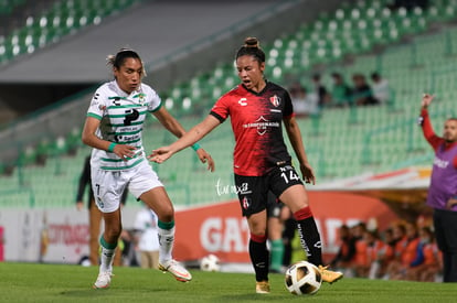 Vanessa González, Estela Gómez | Santos CFIA2021F Atlas CFIA2021F