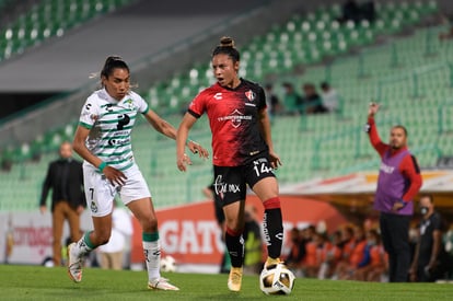 Vanessa González, Estela Gómez | Santos CFIA2021F Atlas CFIA2021F