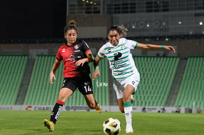 Estela Gómez, Vanessa González | Santos CFIA2021F Atlas CFIA2021F