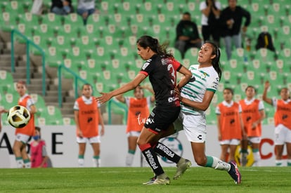 gol de Mariela, María Pérez, Mariela Jiménez | Santos CFIA2021F Atlas CFIA2021F