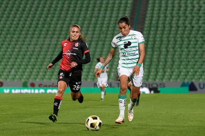 Estela Gómez, Ana García | Santos CFIA2021F Atlas CFIA2021F